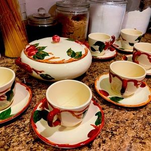 Francescan Apple Antique dishware